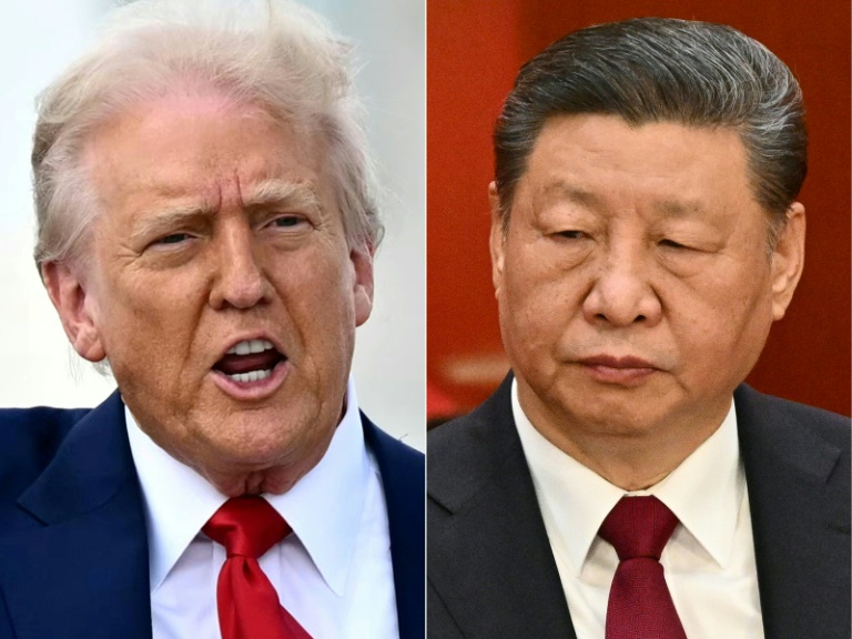 Titre: Trump menace la Chine de nouvelles taxes douanières si Pékin maintient ses tarifs