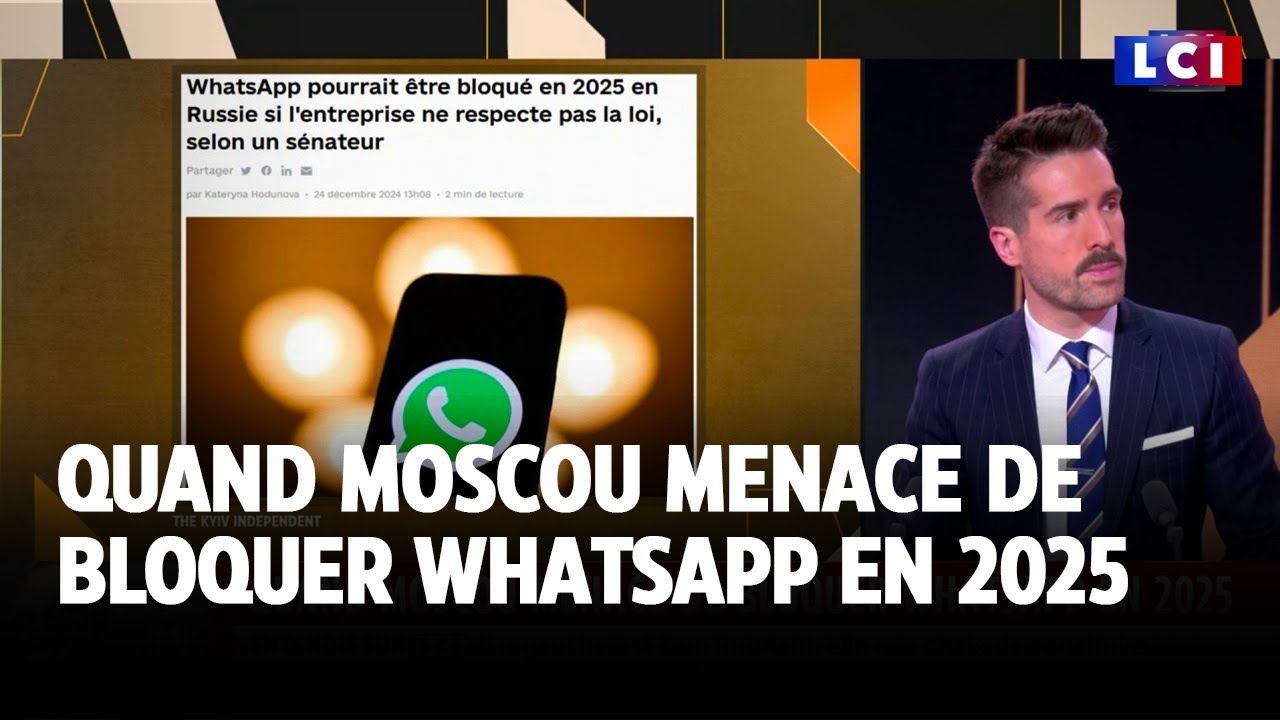 WhatsApp en Russie : la chute inévitable d’une application étrangère